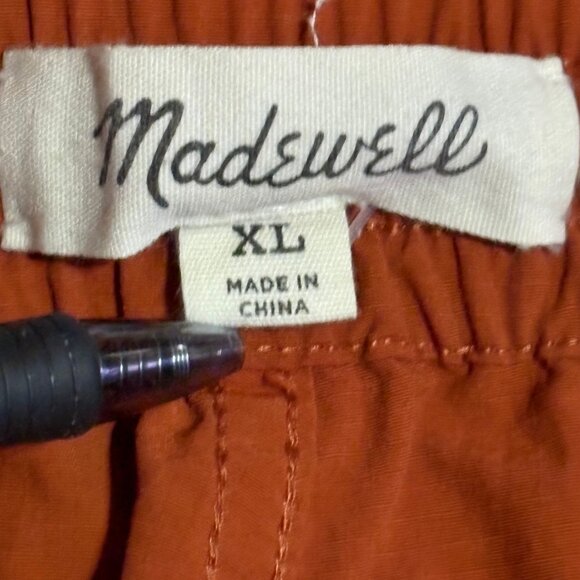 MADWELL Everywear Shorts Men's XL Dark Brick - Picture 9 of 11